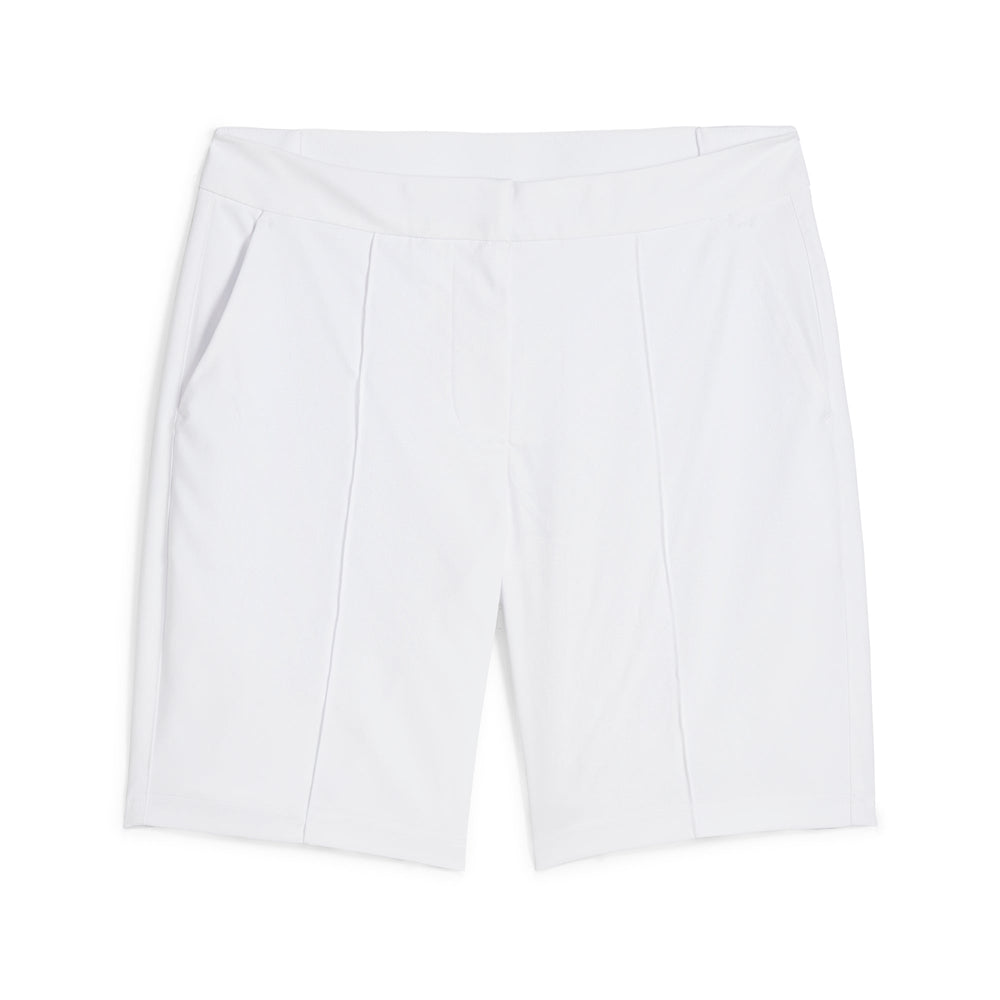 PUMA Golf Women's Costa 8.5" Golf Shorts White glow / xs