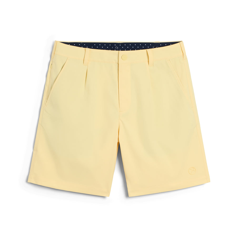 PUMA Golf AP Pleated Golf Shorts Lemon butter / 35