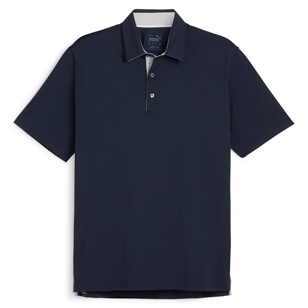 MATTR Brigade Golf Polo Deep navy / ash gray / s