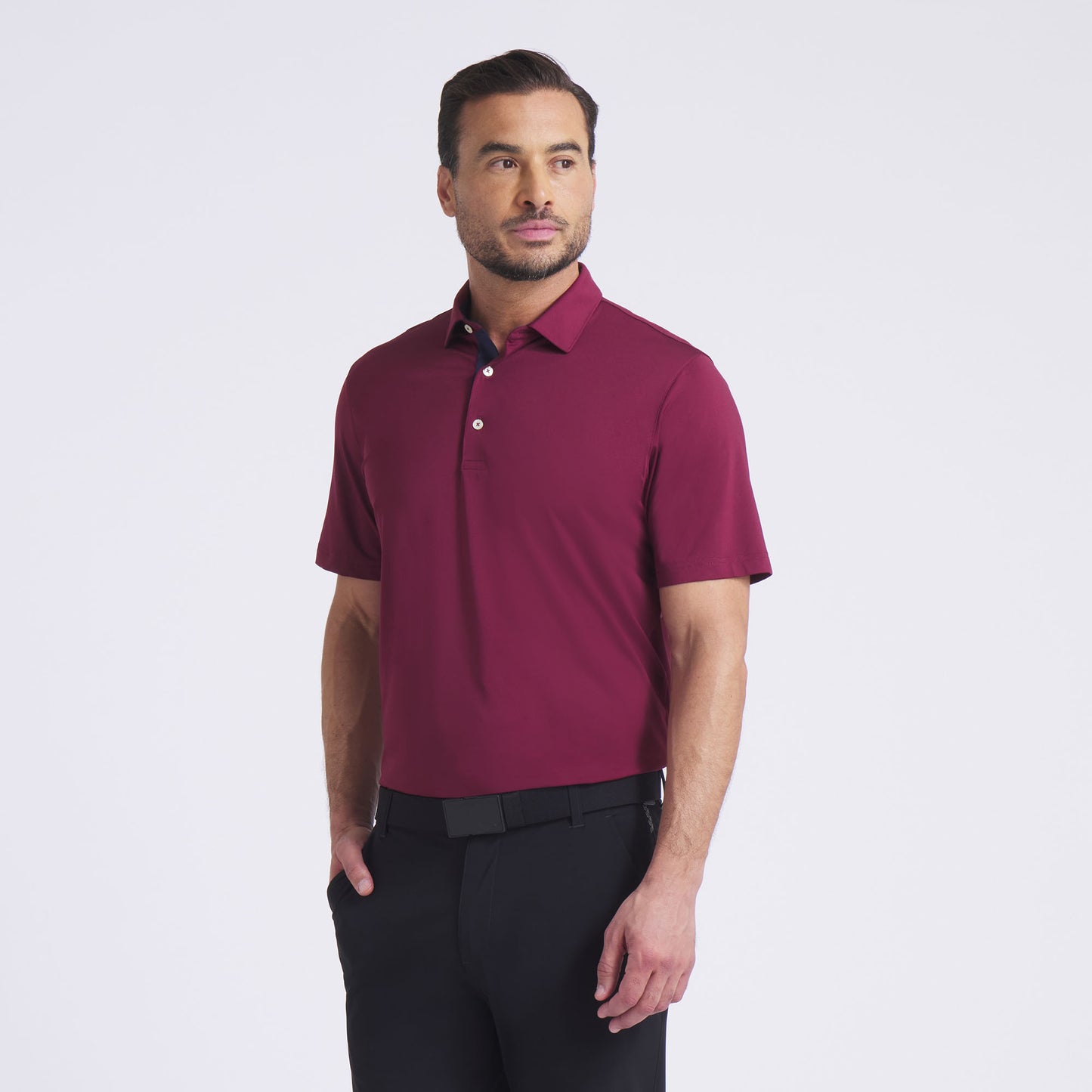 Ruby Shimmer / Deep Navy