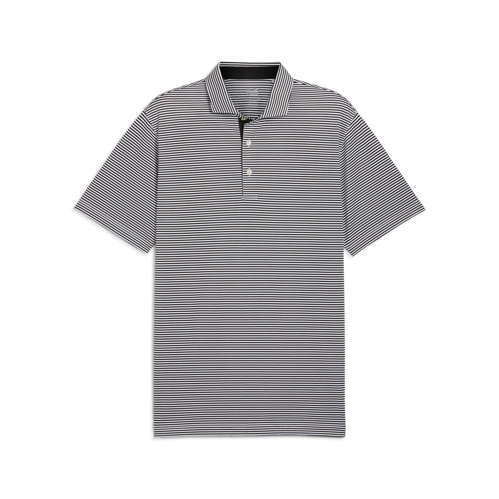 PUMA Golf Isle Pique Golf Polo Puma black / white glow / m