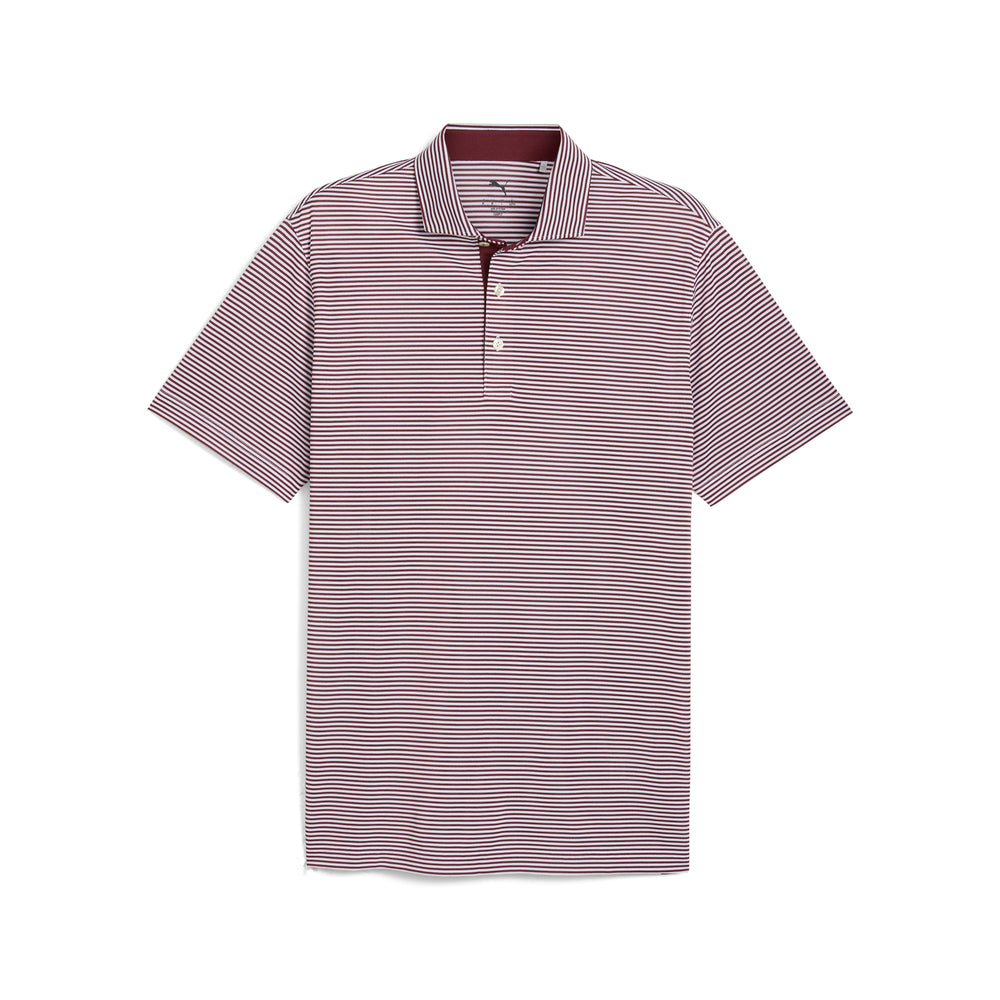 Isle Pique Golf Polo Ruby shimmer / white glow / m