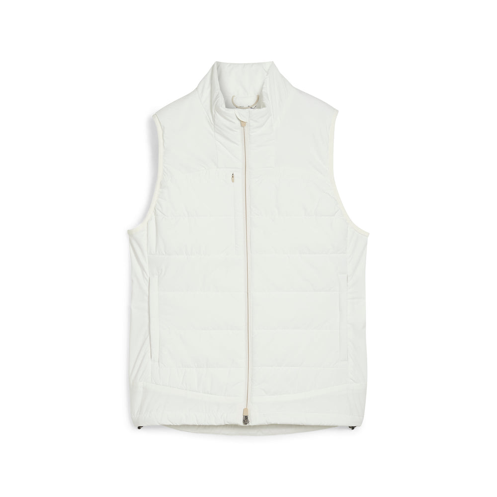 PUMA Golf Women's Kyley Quilted Golf Vest Warm white / xxl