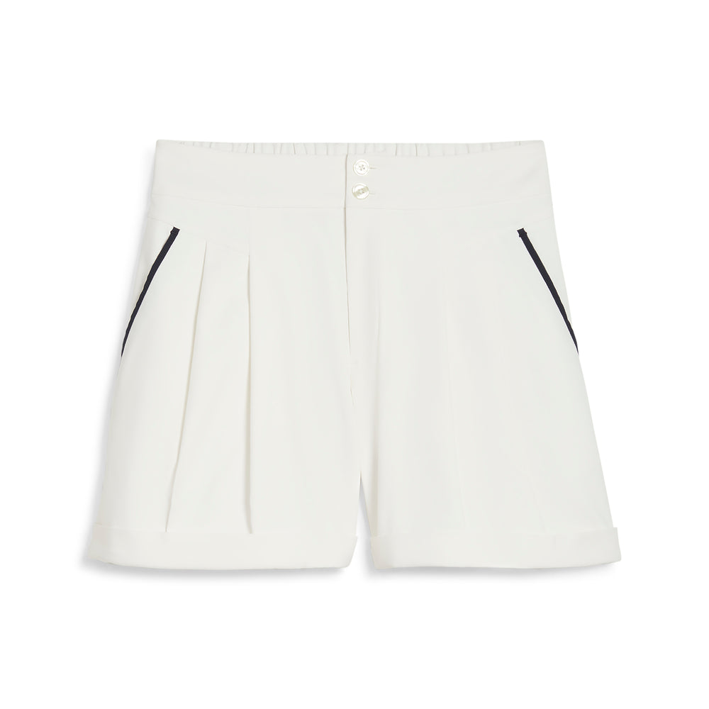 PUMA Golf Women's AP Solid Golf Shorts Warm white / m