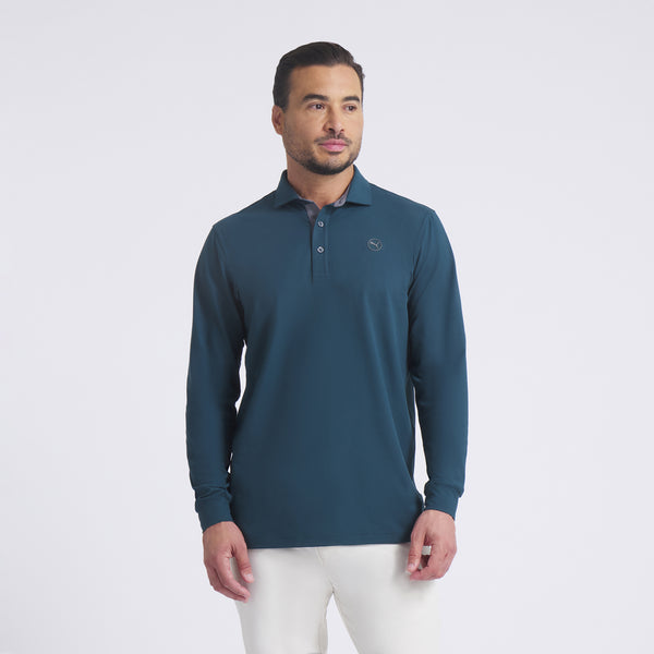 MIRROR9 Long sleeve polo shirts ゴルフウェア MIRROR9 Long sleeve polo shirts ゴルフウェア