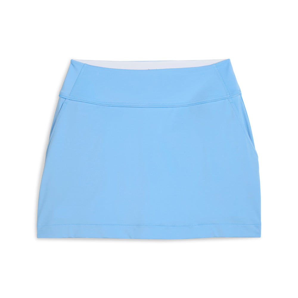 PUMA Golf Women's Blake Piped Knit 15.5" Golf Skirt Team light blue / xs