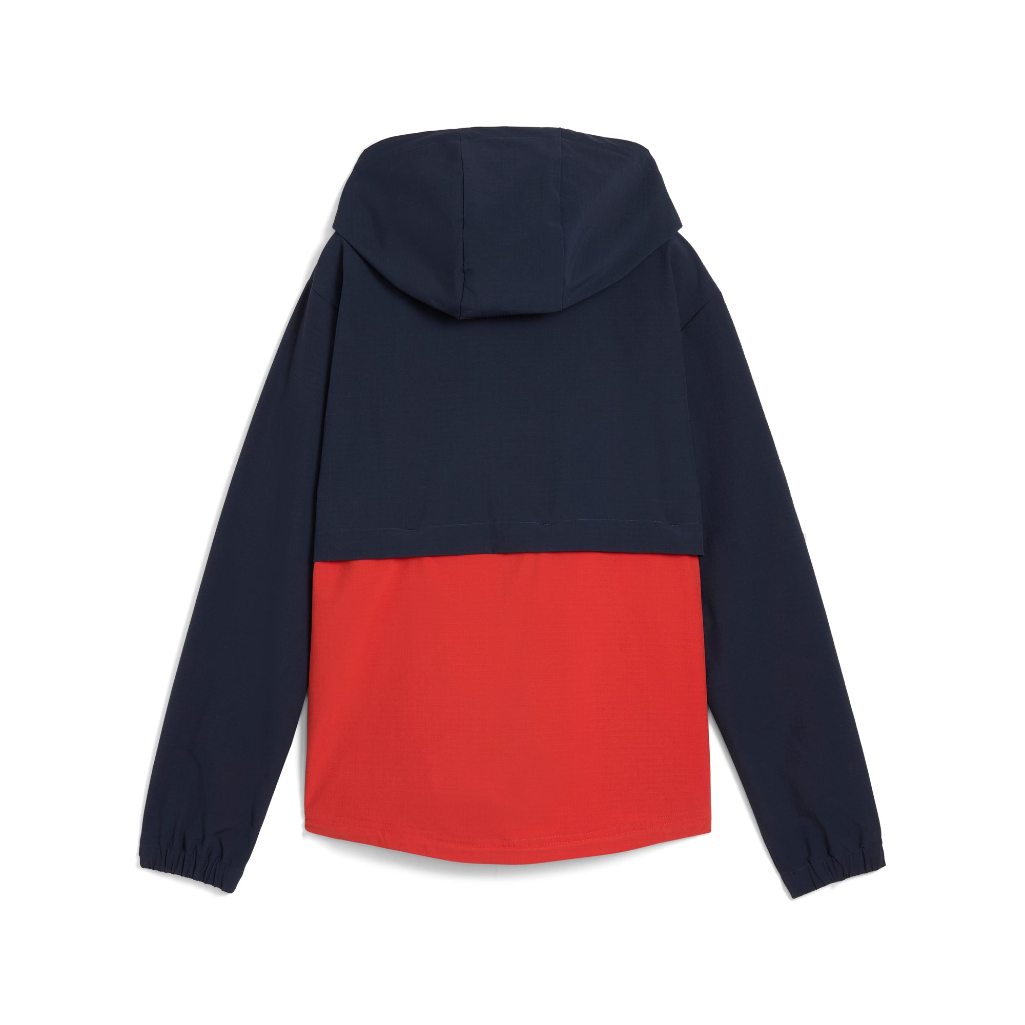 Deep Navy / Red Fire