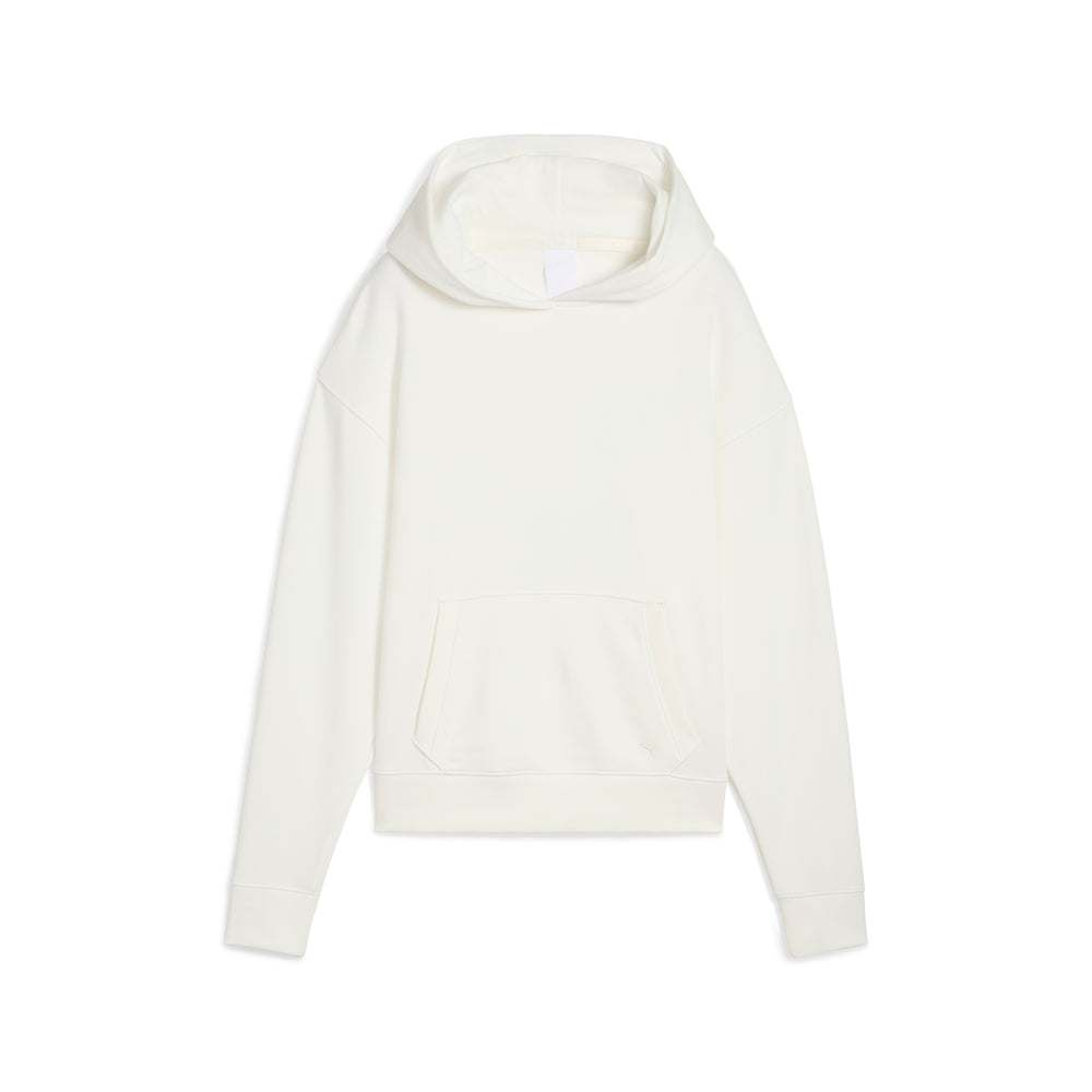 PUMA Golf Women's CLOUDSPUN Fleece Golf Hoodie Warm white / m