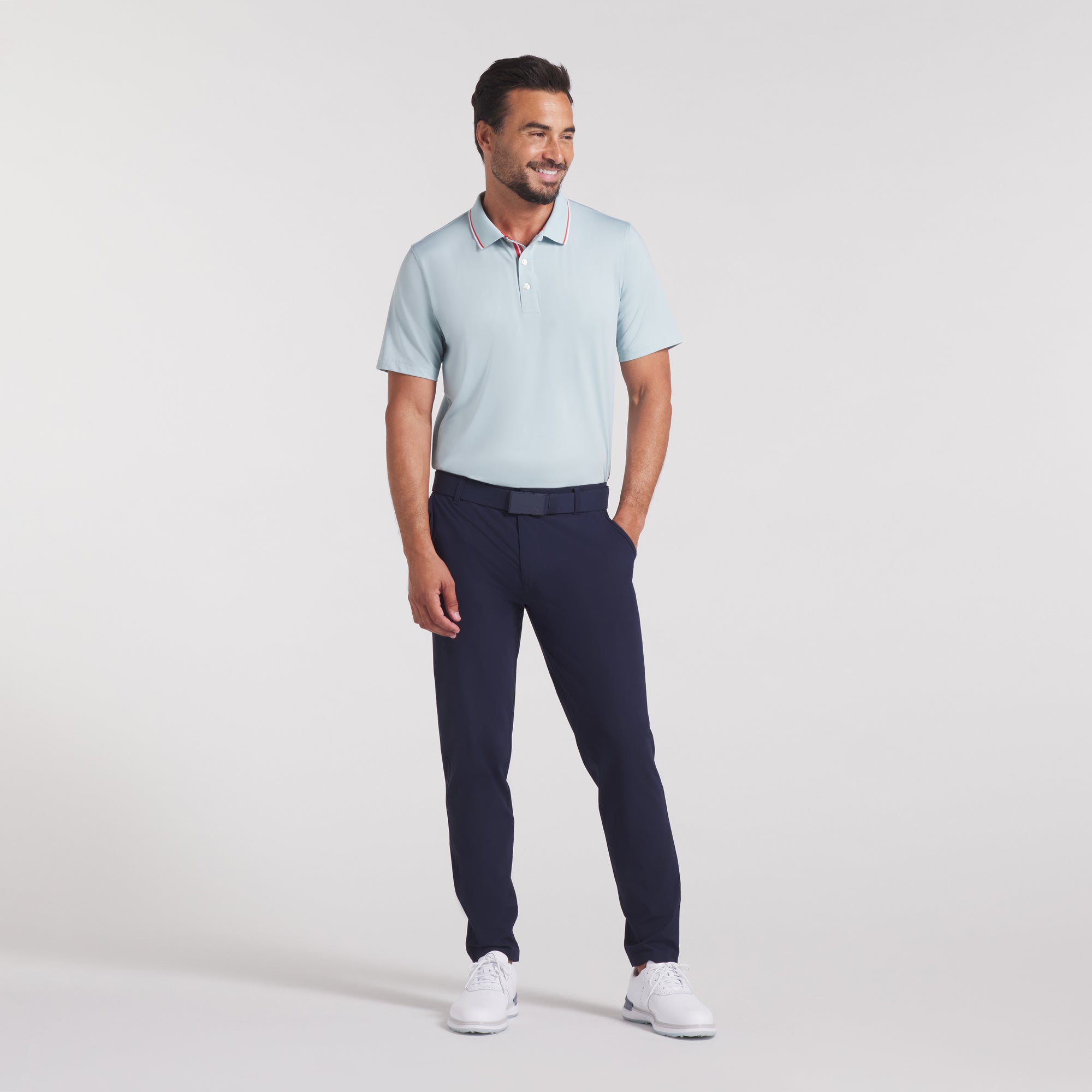 MATTR Elevated Solid Golf Polo – PUMA Golf