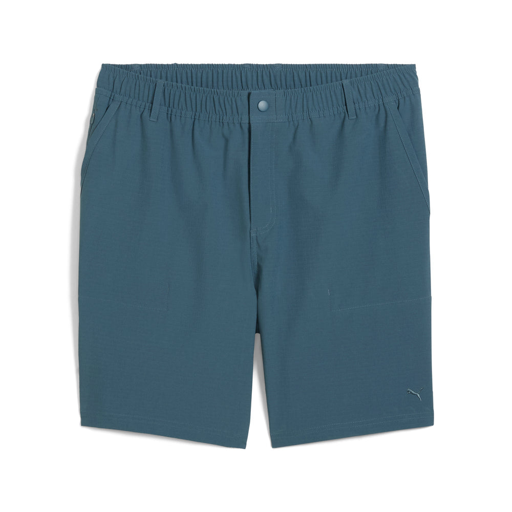 PUMA Golf Ripguard 8" Golf Shorts Gray skies / s