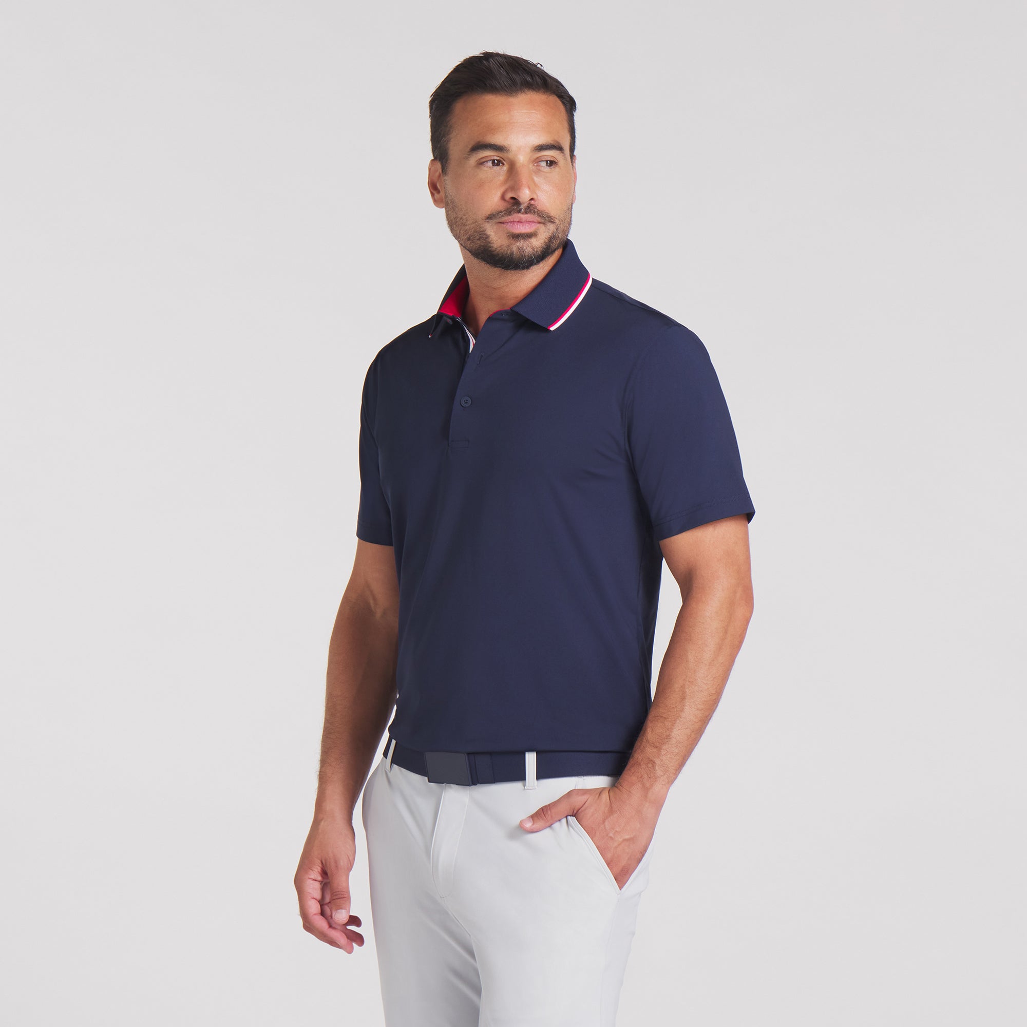 Volition Tipped Golf Polo – PUMA Golf