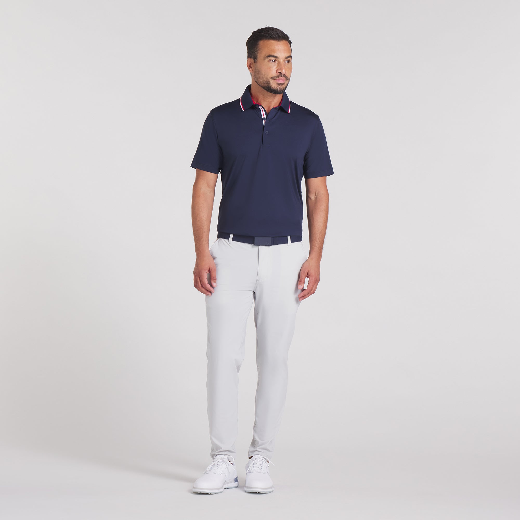 Volition Tipped Golf Polo – PUMA Golf