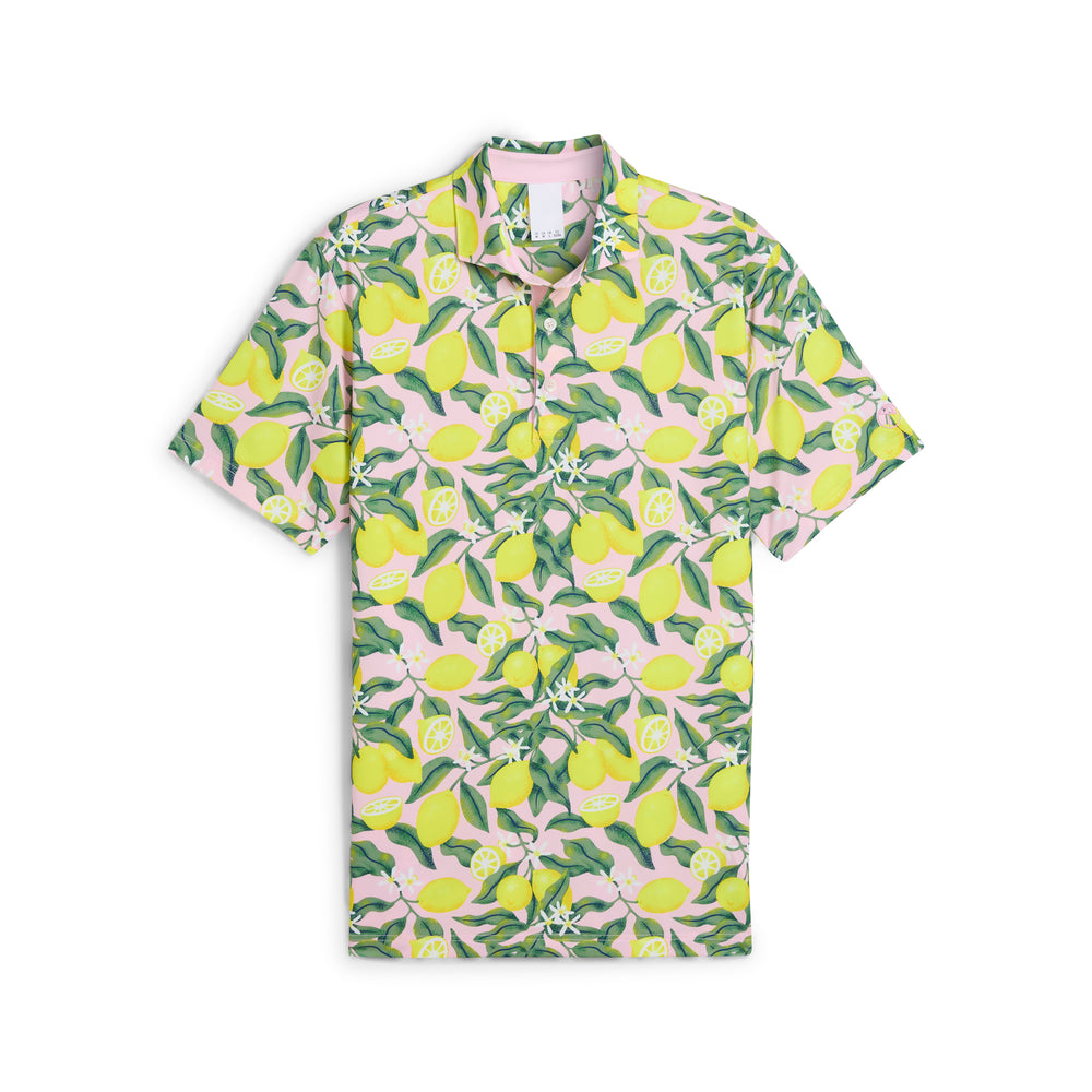 PUMA Golf AP Lemon Branch Golf Polo Pale pink / xl