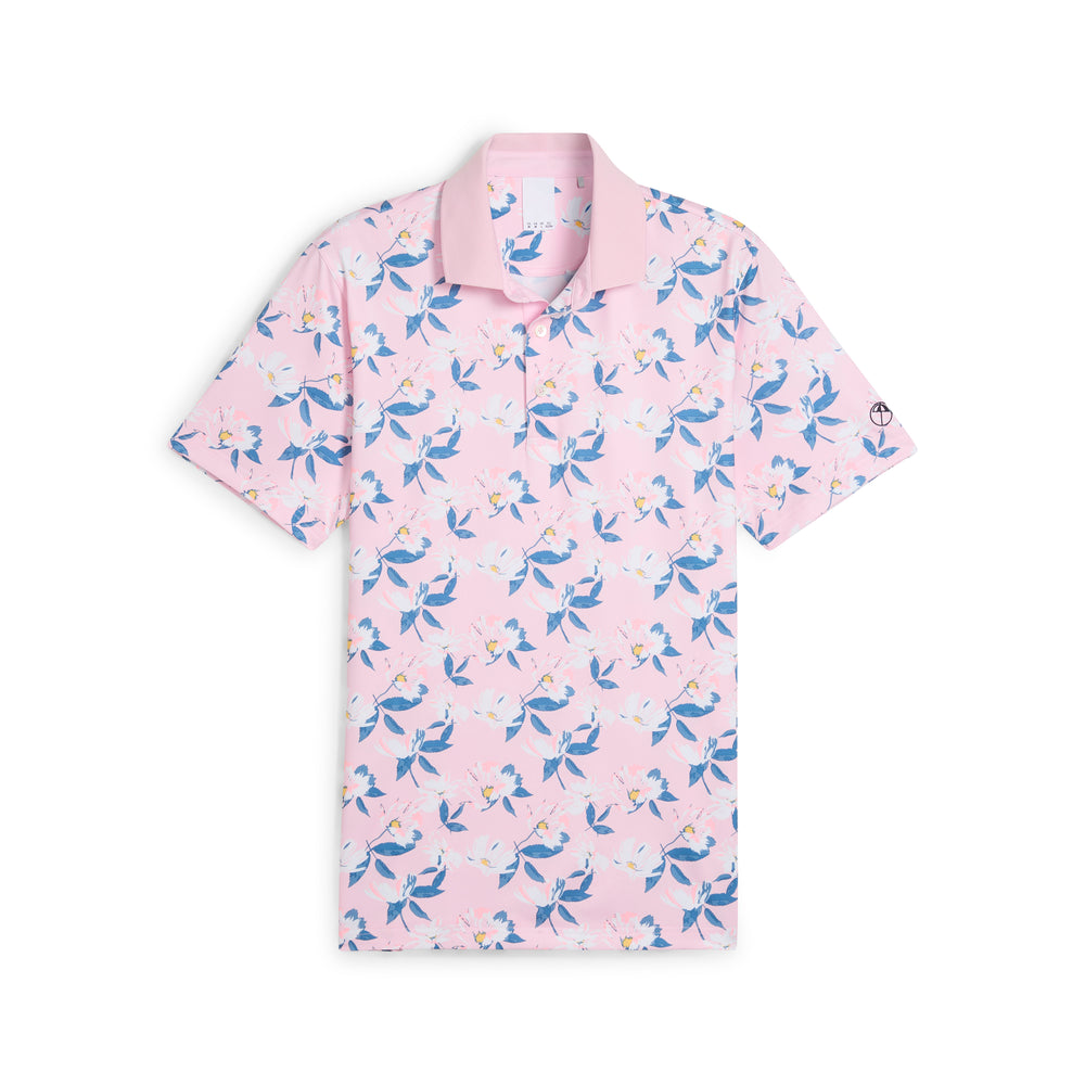 PUMA Golf AP Spring Florals Golf Polo Pale pink / m