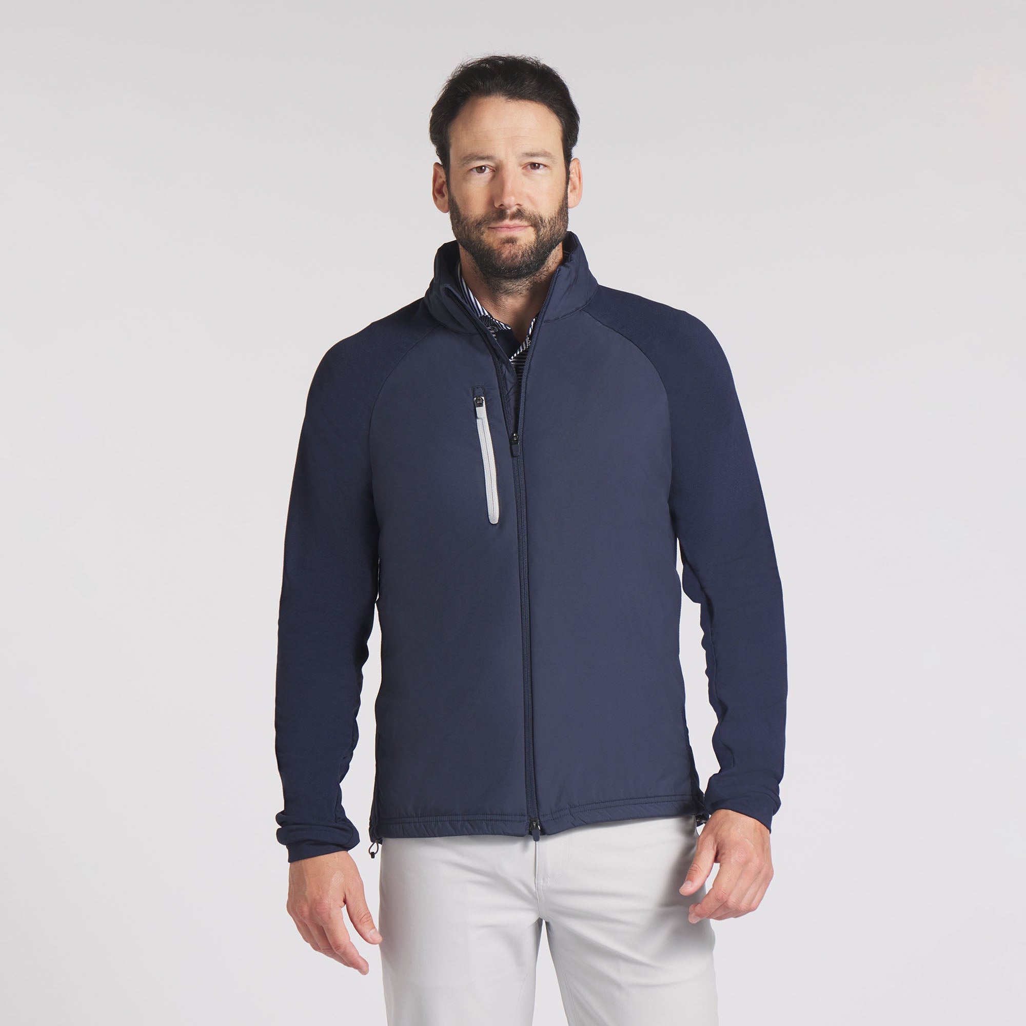 PUMA ゴルフジャケット ネイビー Hielands Golf Jacket – PUMA Golf