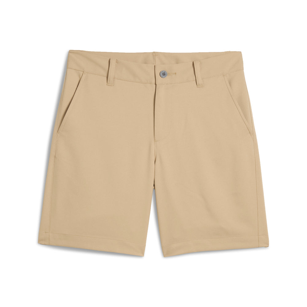 PUMA Golf Boy's Stretch Golf Shorts Prairie tan / l