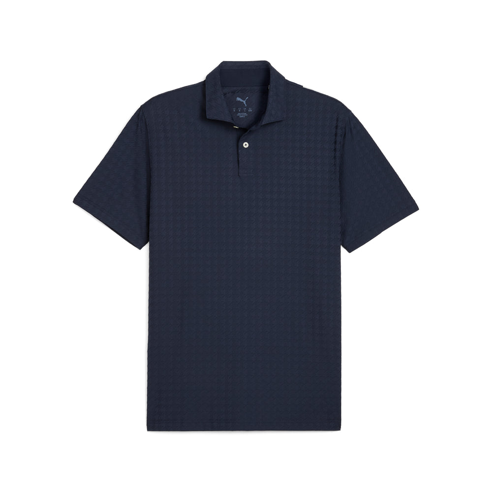 PUMA Golf MATTR Houndstooth Golf Polo Deep navy / m