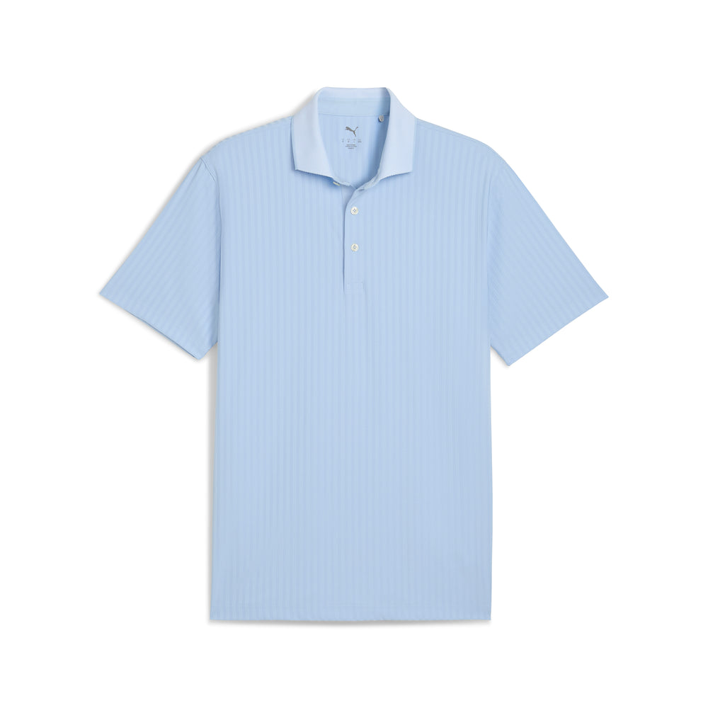 PUMA Golf MATTR Stripe Jacquard Golf Polo Haute tropic / xl