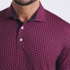 Ruby Shimmer / Deep Navy