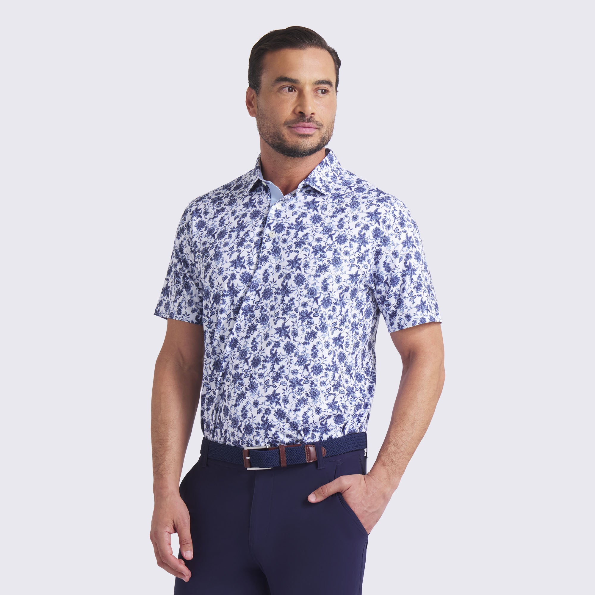 CLOUDSPUN Carmela Floral Golf Polo – PUMA Golf