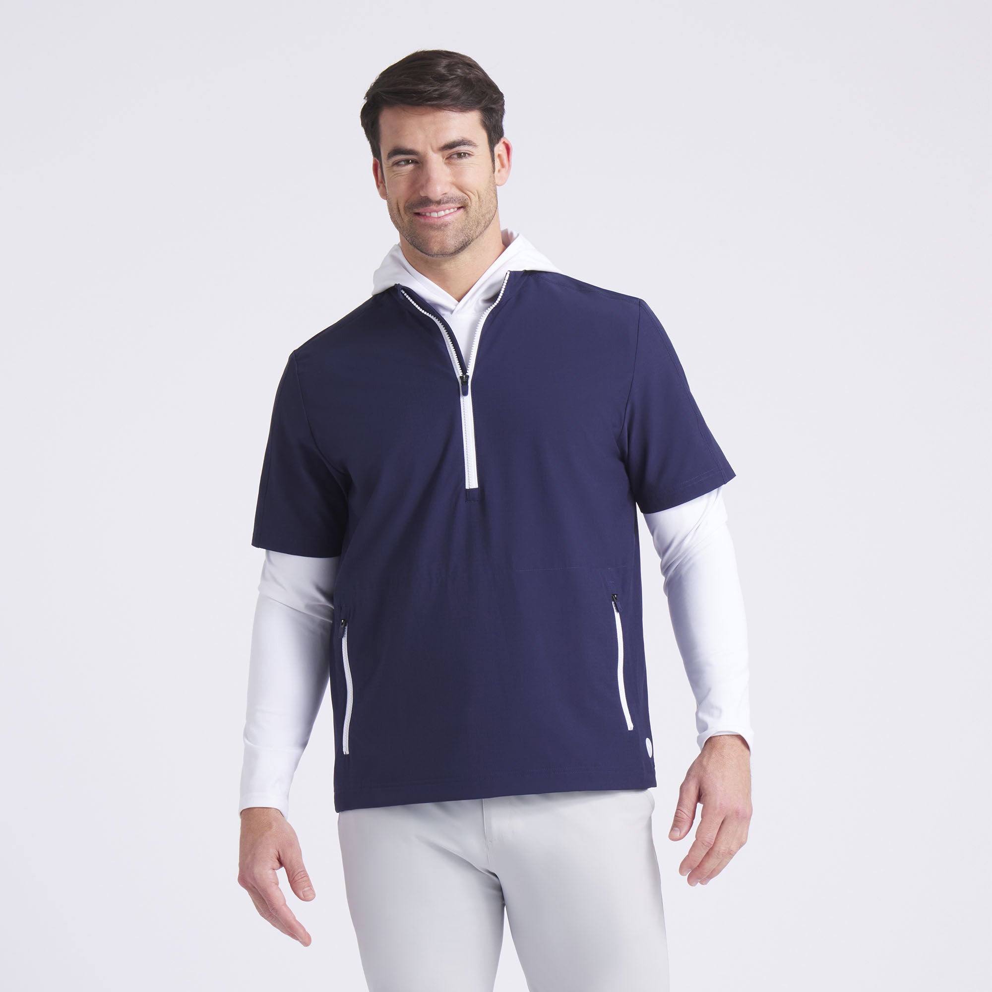 Ripguard Short Sleeve Pullover Golf Jacket – PUMA Golf