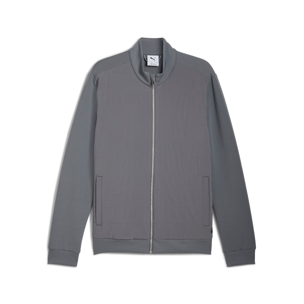 PUMA Golf Clubhouse Fleece Golf Jacket Slate sky / xxl