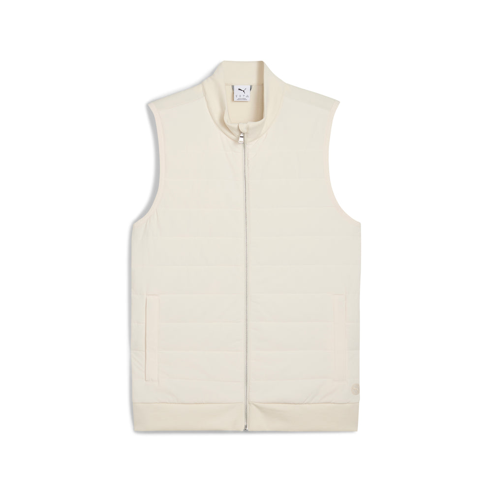 PUMA Golf Clubhouse Fleece Golf Vest Alpine snow / s