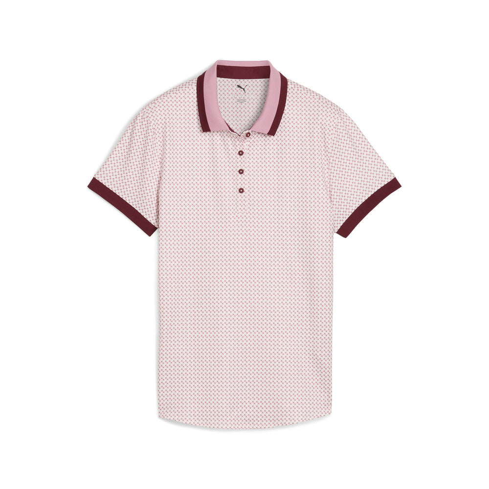 PUMA Golf Women's CLOUDSPUN Micro Spark Golf Polo Poised pink / xxl
