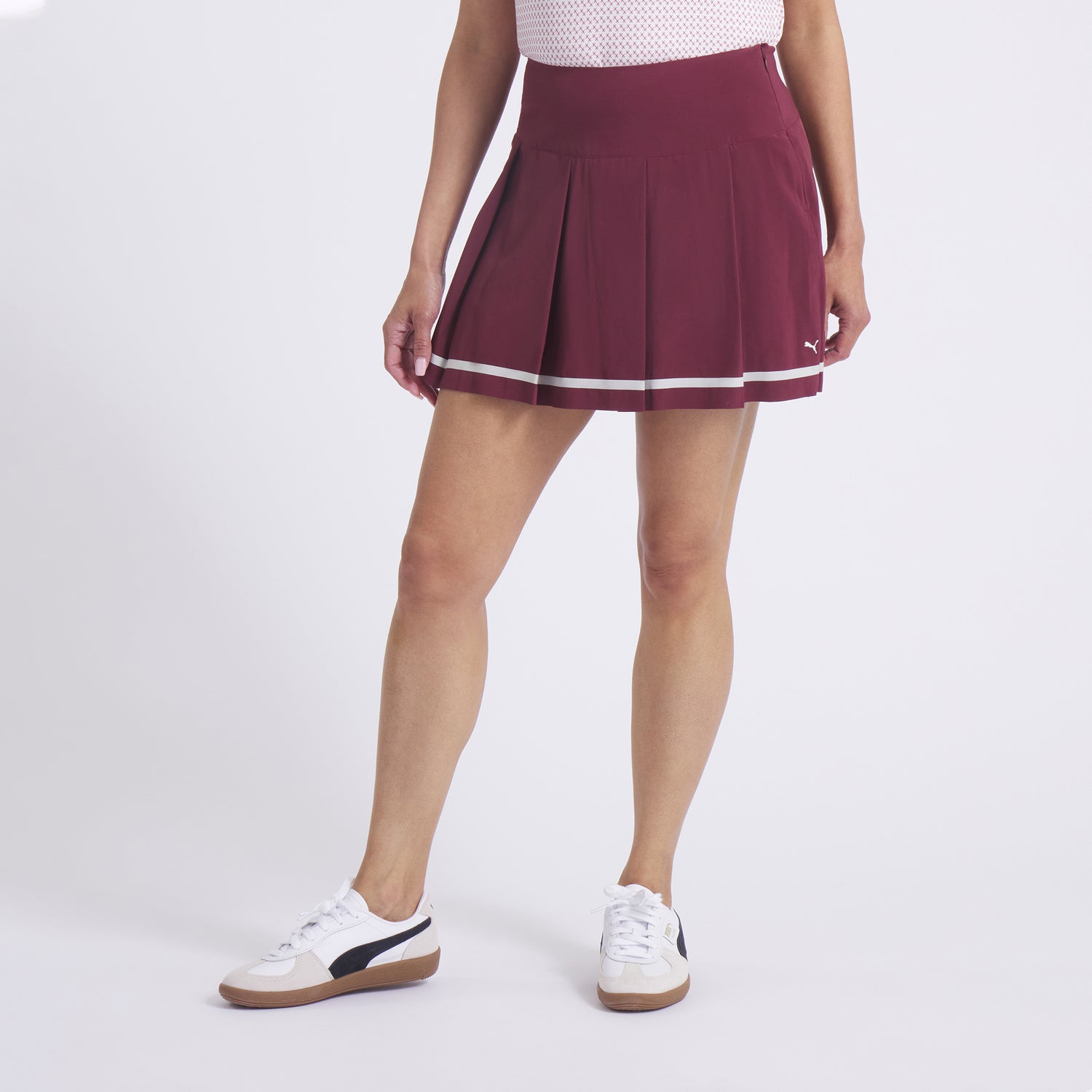 Women's Stripe Pleated Golf Skirt – PUMA Golf