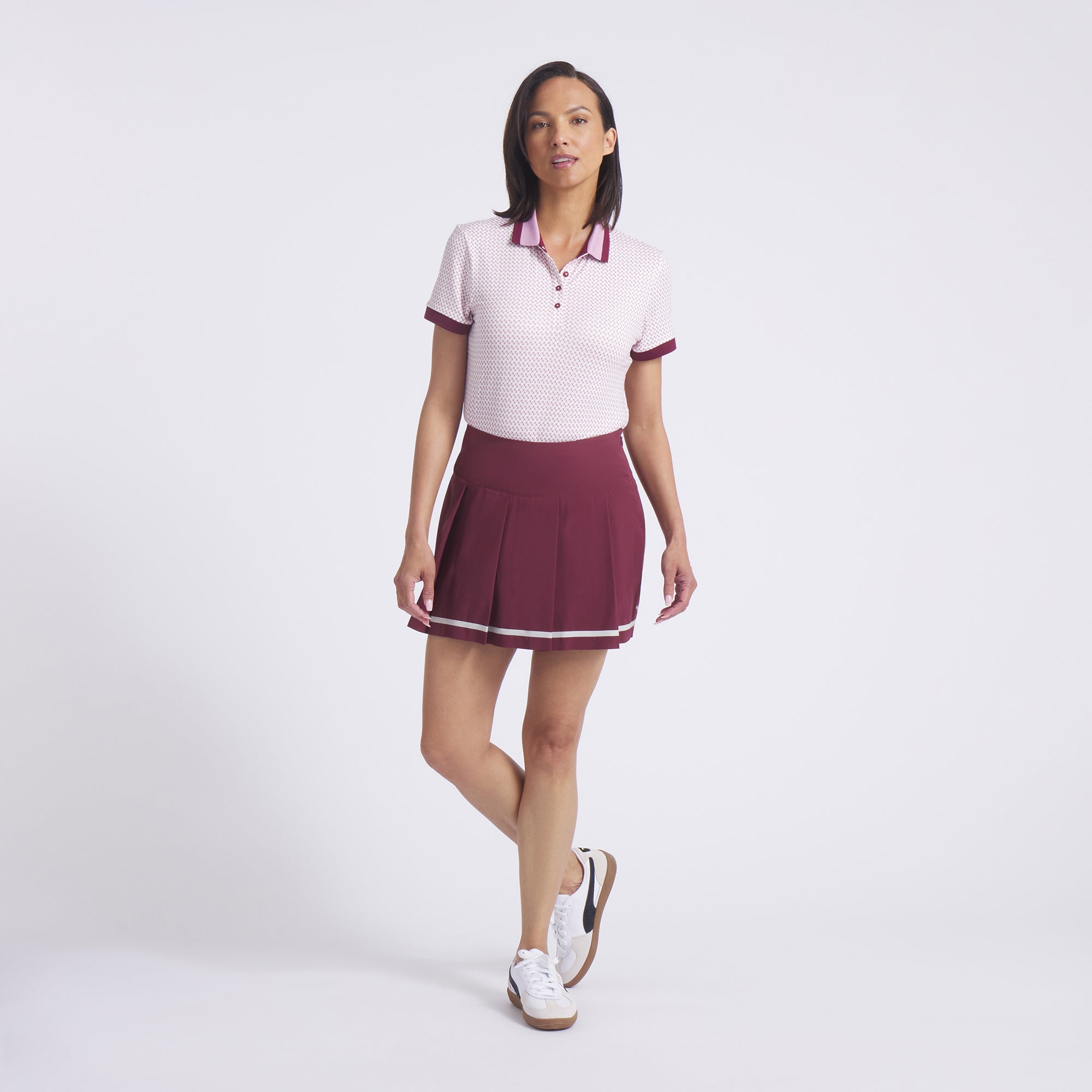 Women's Stripe Pleated Golf Skirt – PUMA Golf