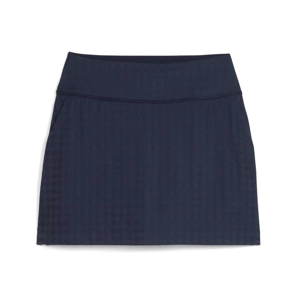 PUMA Golf Women's Blake Houndstooth Golf Skirt Deep navy / xl