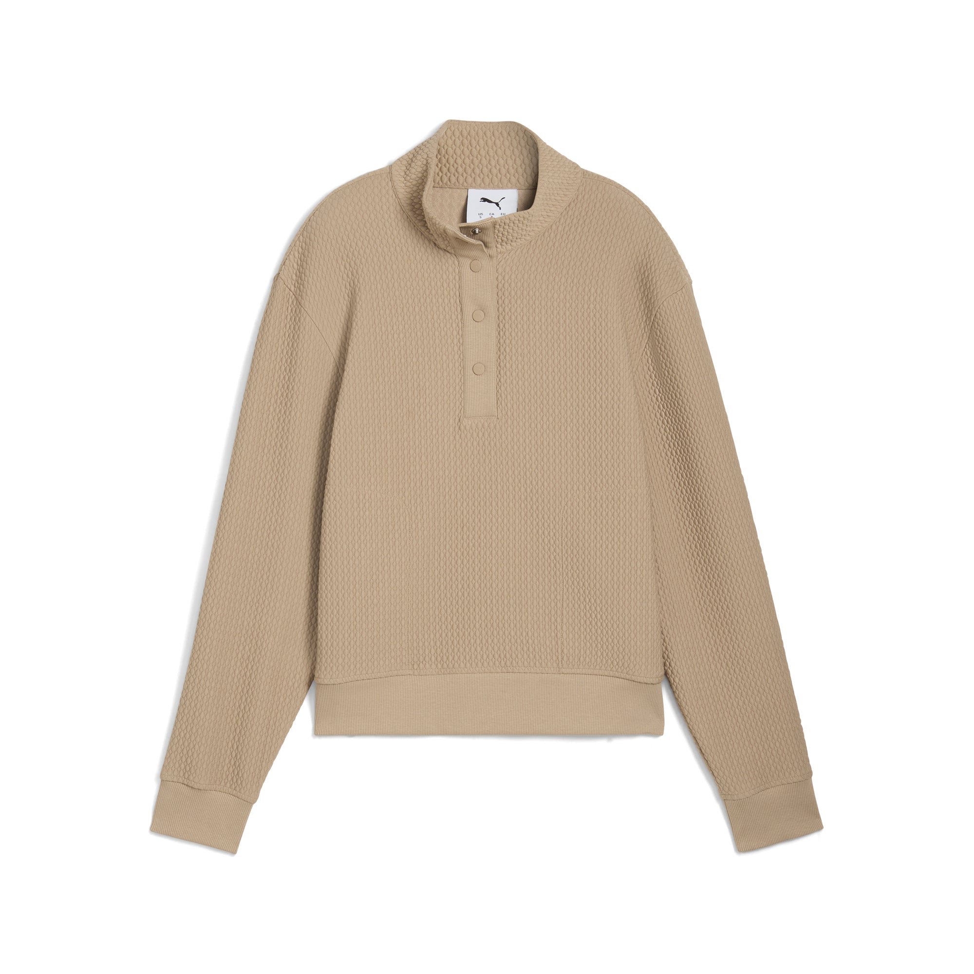SAPEur TIGERCAMOHEAD PULLOVER サンド Women's Boulder 1/2 Snap Pullover Golf Sweater – PUMA Golf
