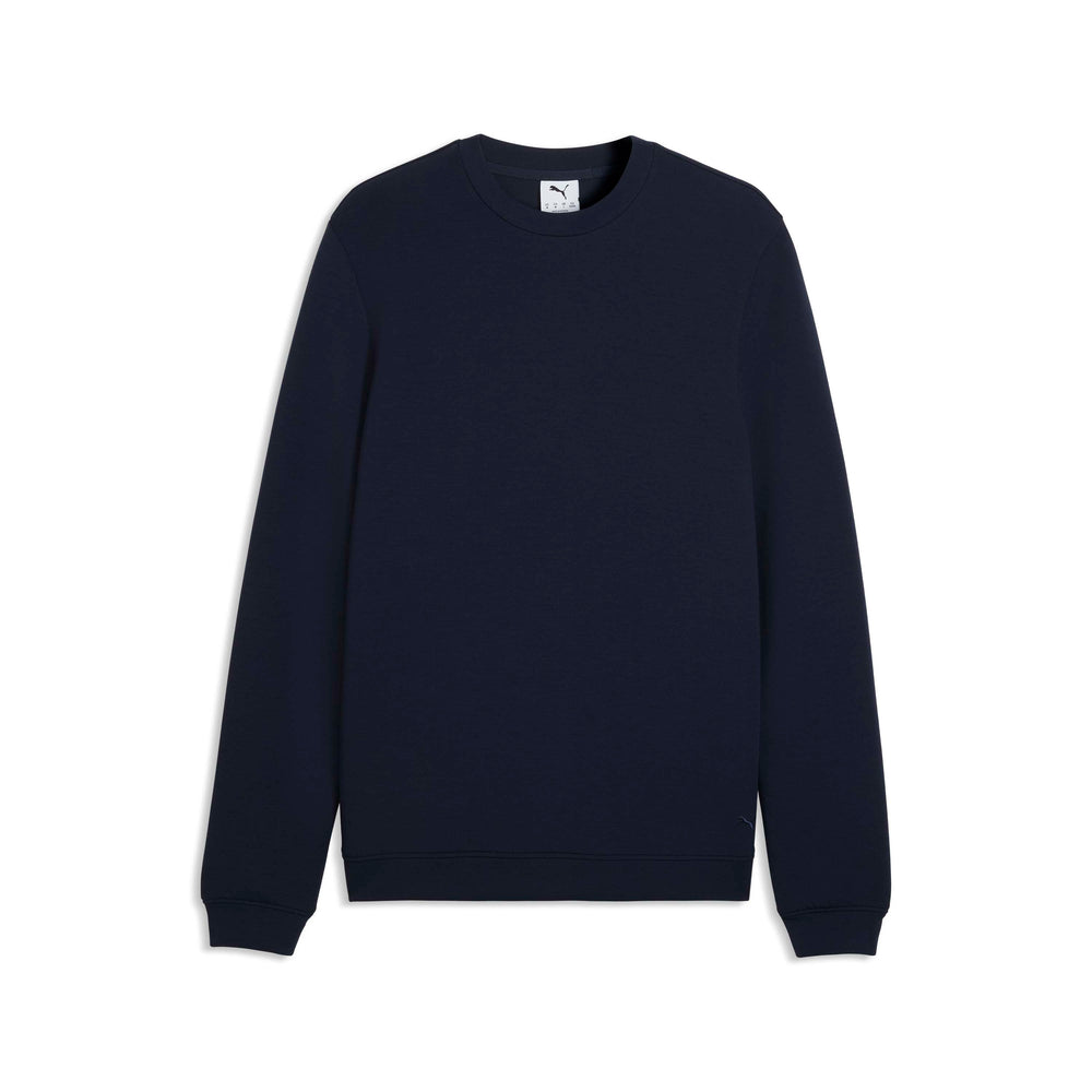 PUMA Golf CLOUDSPUN Fleece Crewneck Golf Sweater Deep navy / l