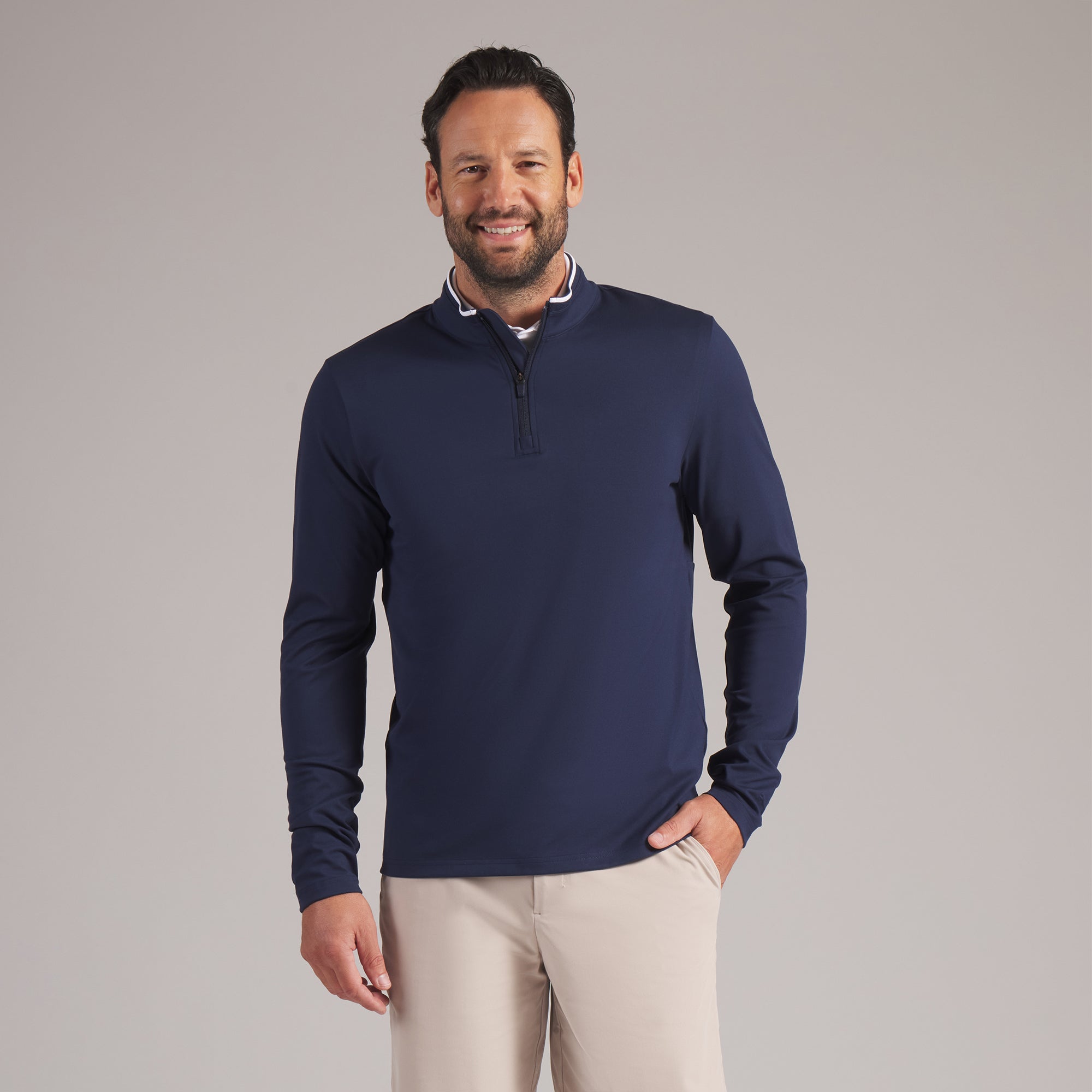 CLOUDSPUN Tech LS 1/4 Zip Golf Jacket – PUMA Golf