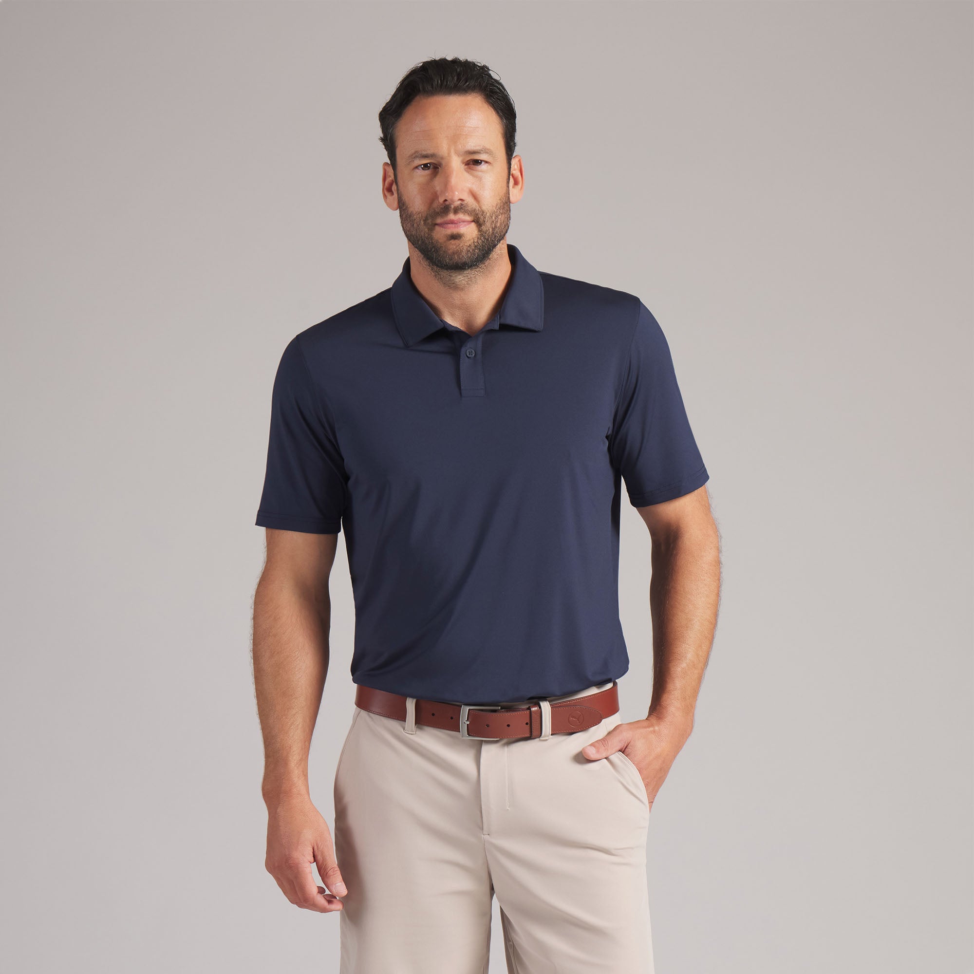 PUMA ネイビー ゴルフシャツ M MATTR Brigade 2.0 BN Golf Polo – PUMA Golf