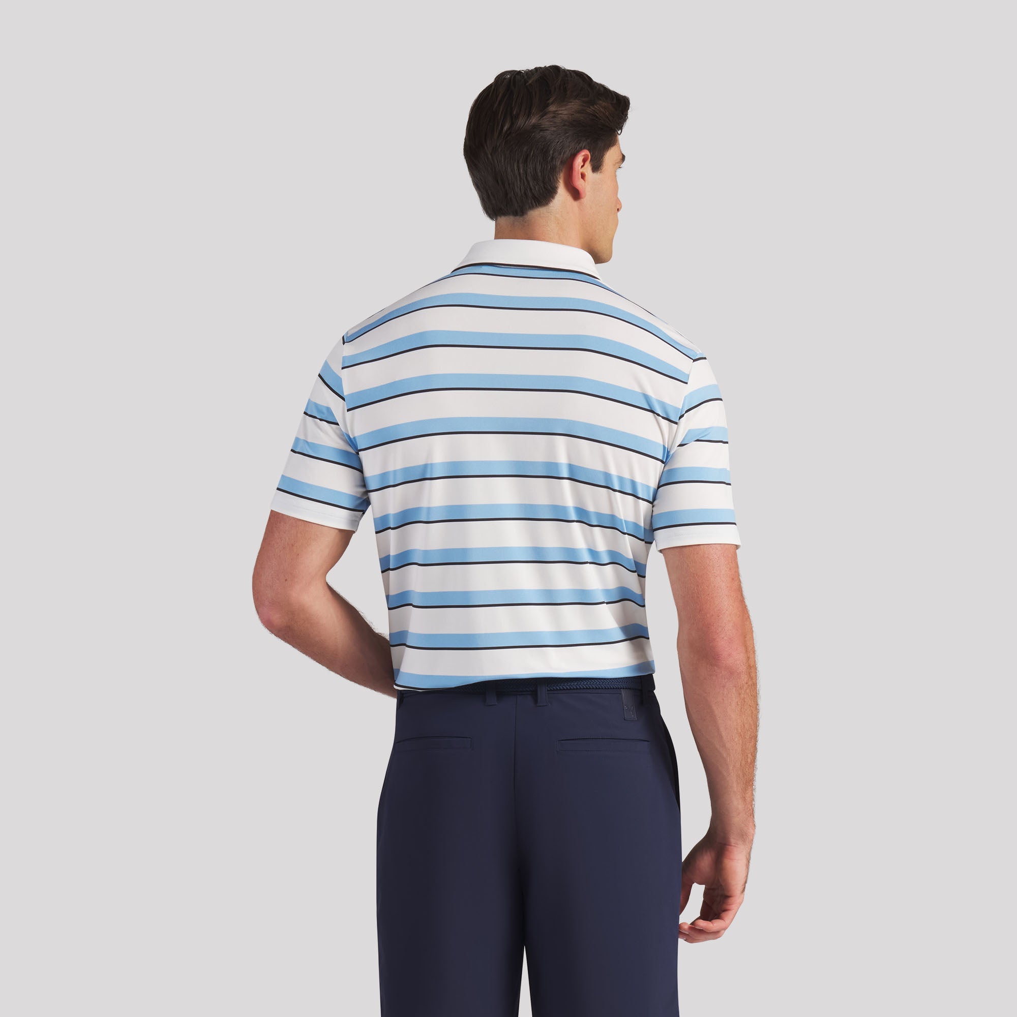 CLOUDSPUN Stripe Golf Polo – PUMA Golf