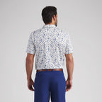 Warm White / Deep Navy / Candy Apple