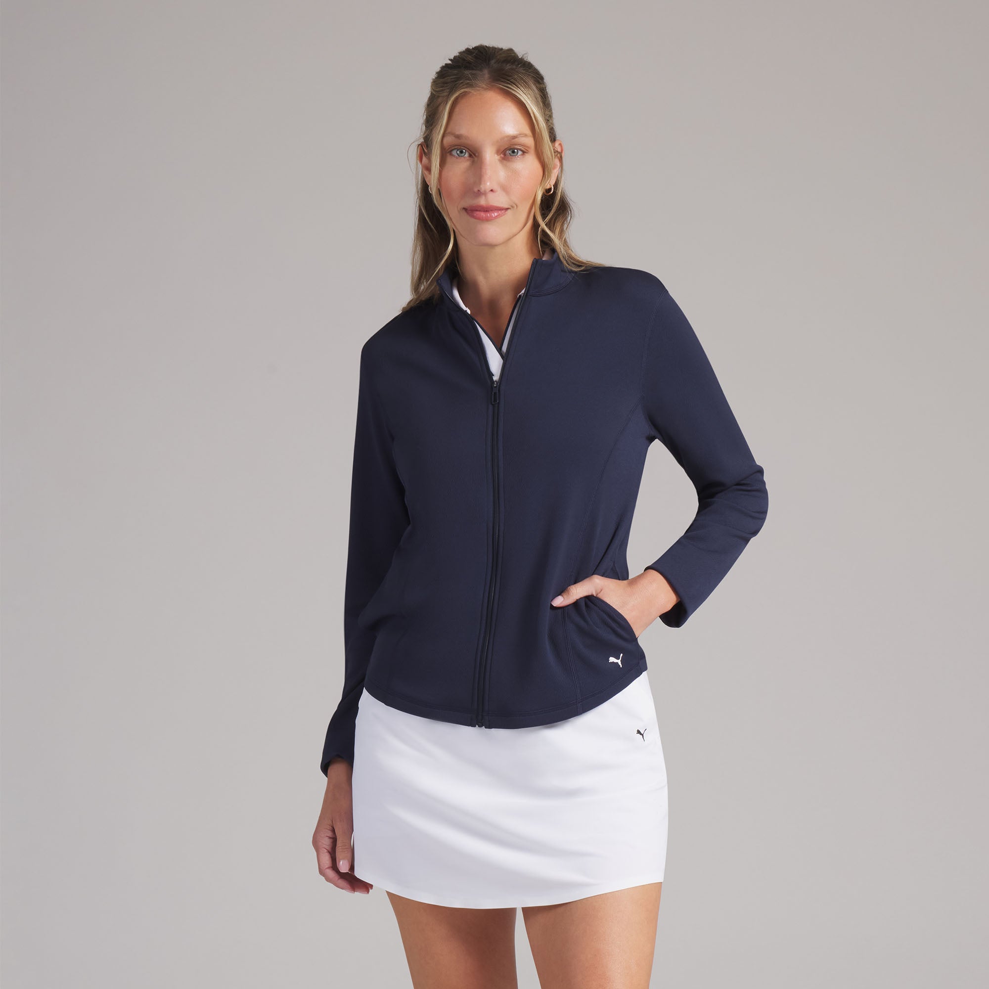 Women's Pure Textured Golf Jacket – PUMA Golf