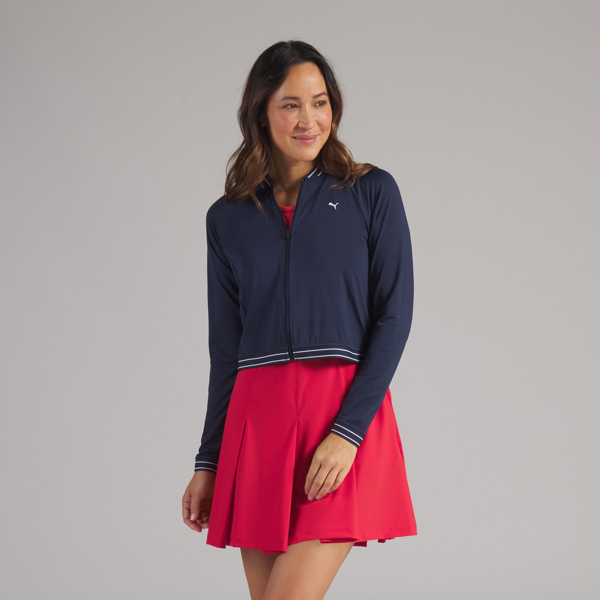 PUMA ゴルフ EGW ブルゾン ジャケット レディースS 新品 ウーブン Women's UV Sport Golf Jacket – PUMA Golf