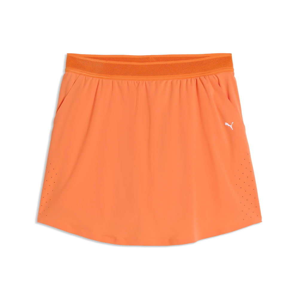 PUMA Golf Women's Lettie 15.5" Golf Skirt Melon glow / m