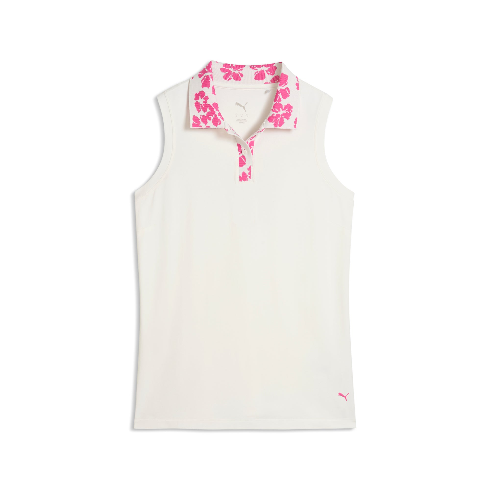 Women's Modalon Floral Rib Sleeveless Golf Polo – PUMA Golf