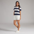 Warm White / Deep Navy