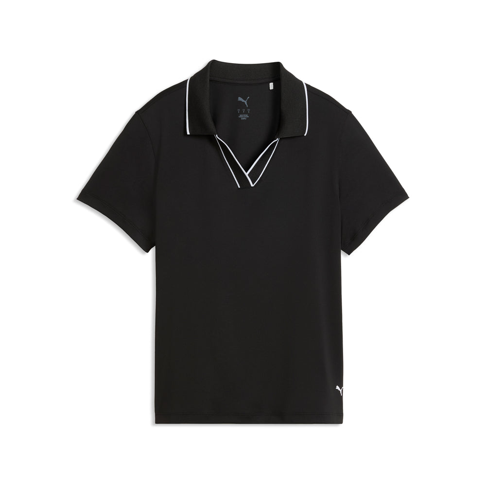 PUMA Golf Women's CLOUDSPUN Essential Golf Polo Puma black / xxl