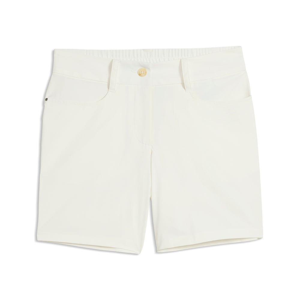 PUMA Golf Women's Avant 6" Golf Shorts Warm white / l