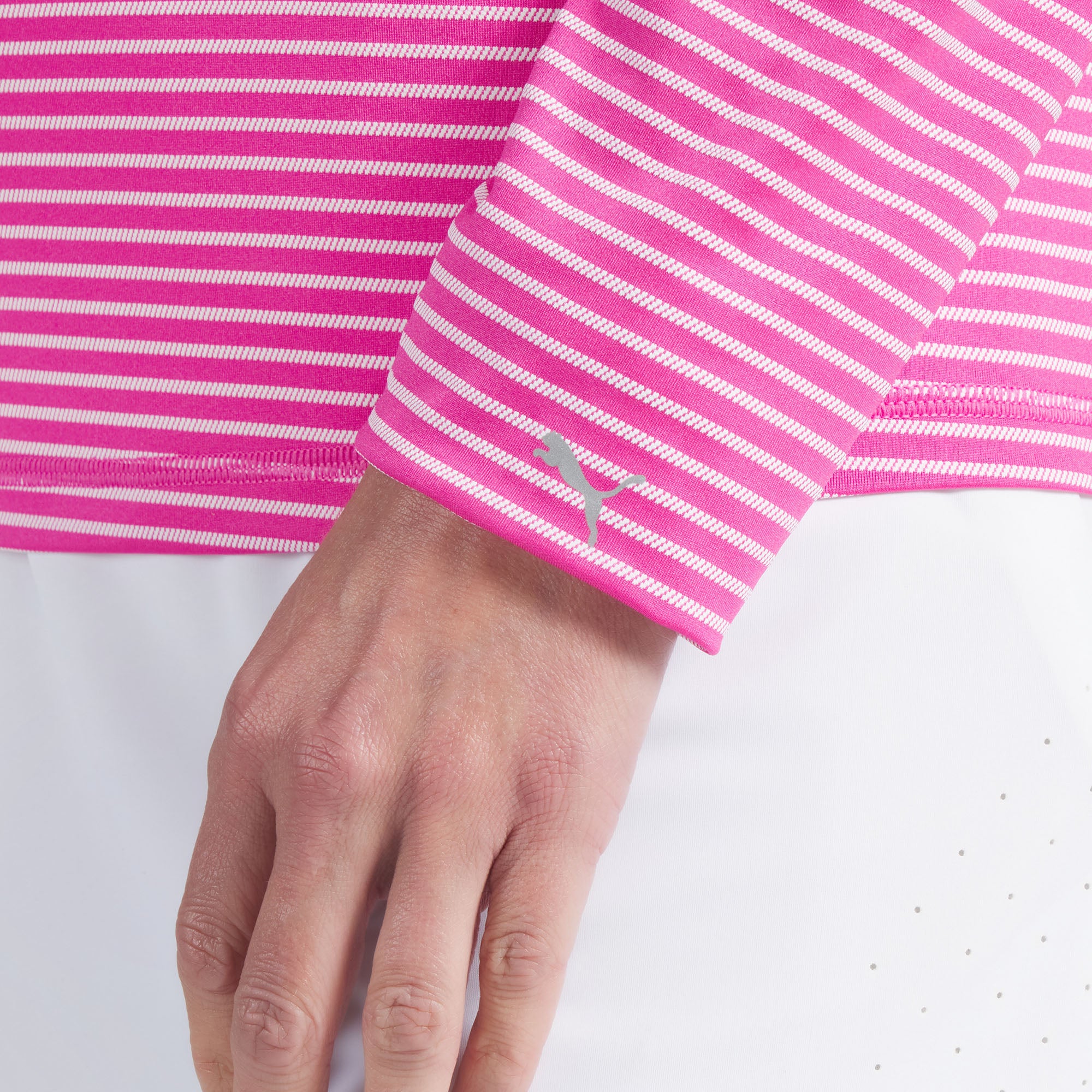 Women's UV Stripe 1/4 Zip Golf Jacket – PUMA Golf
