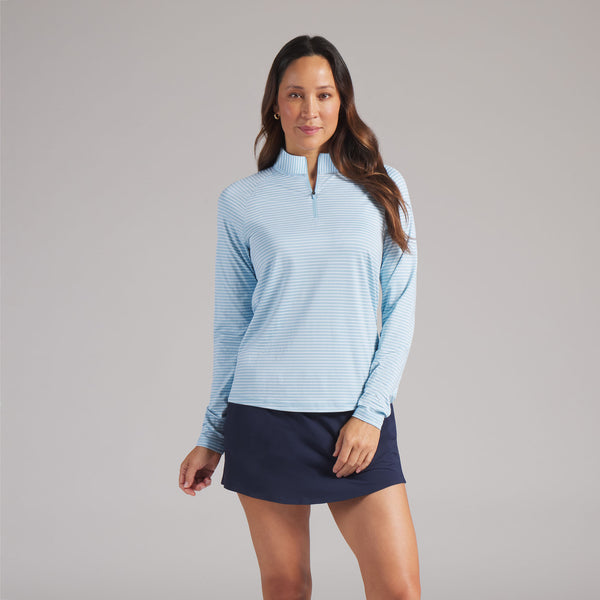 Women's UV Stripe 1/4 Zip Golf Jacket – PUMA Golf