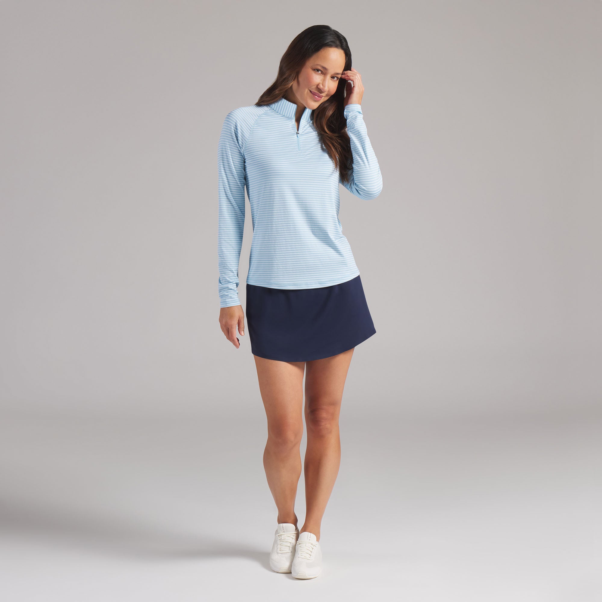 プーマゴルフ★薄手ストレッチ★ジップアップ★シャツワンピ【レディース サイズL】 Women's 1/4 Zips – PUMA Golf