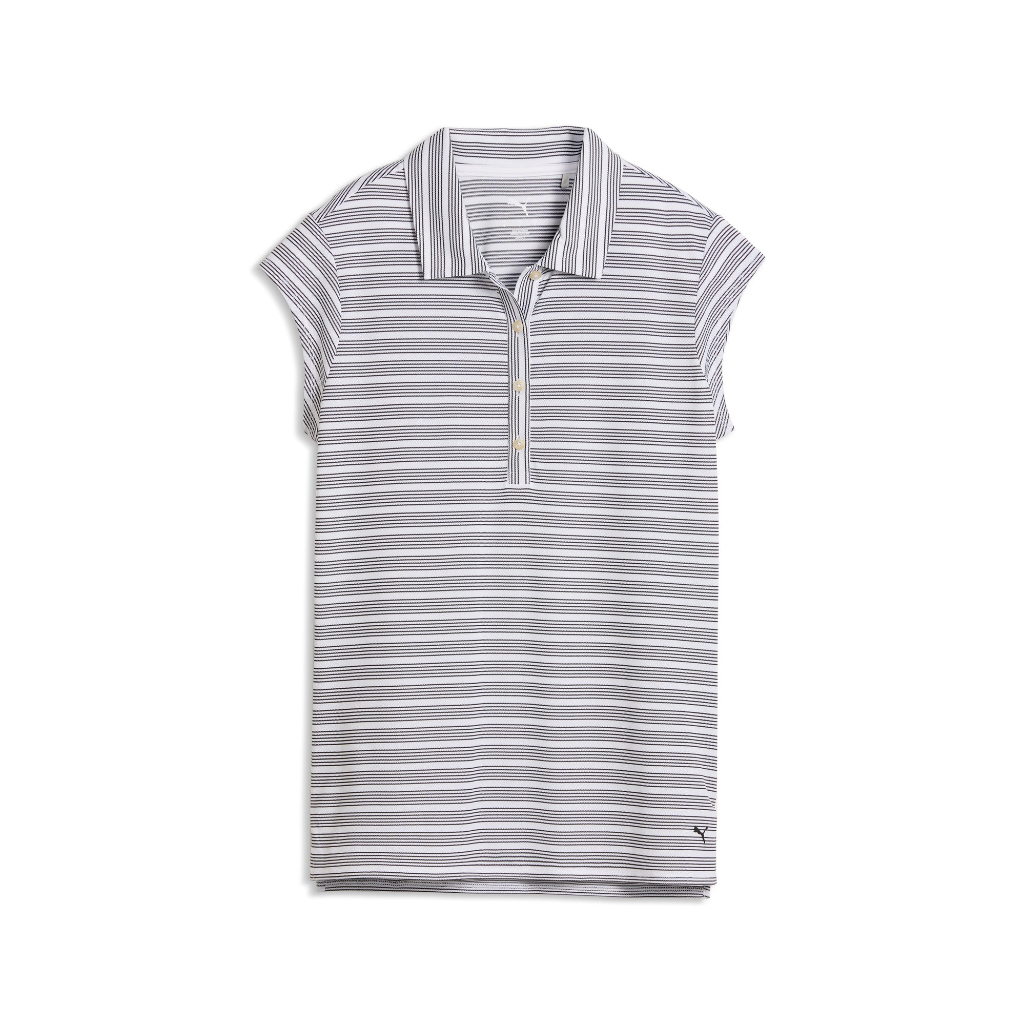 Women's Pique YD Stripe Cap Sleeve Golf Polo – PUMA Golf