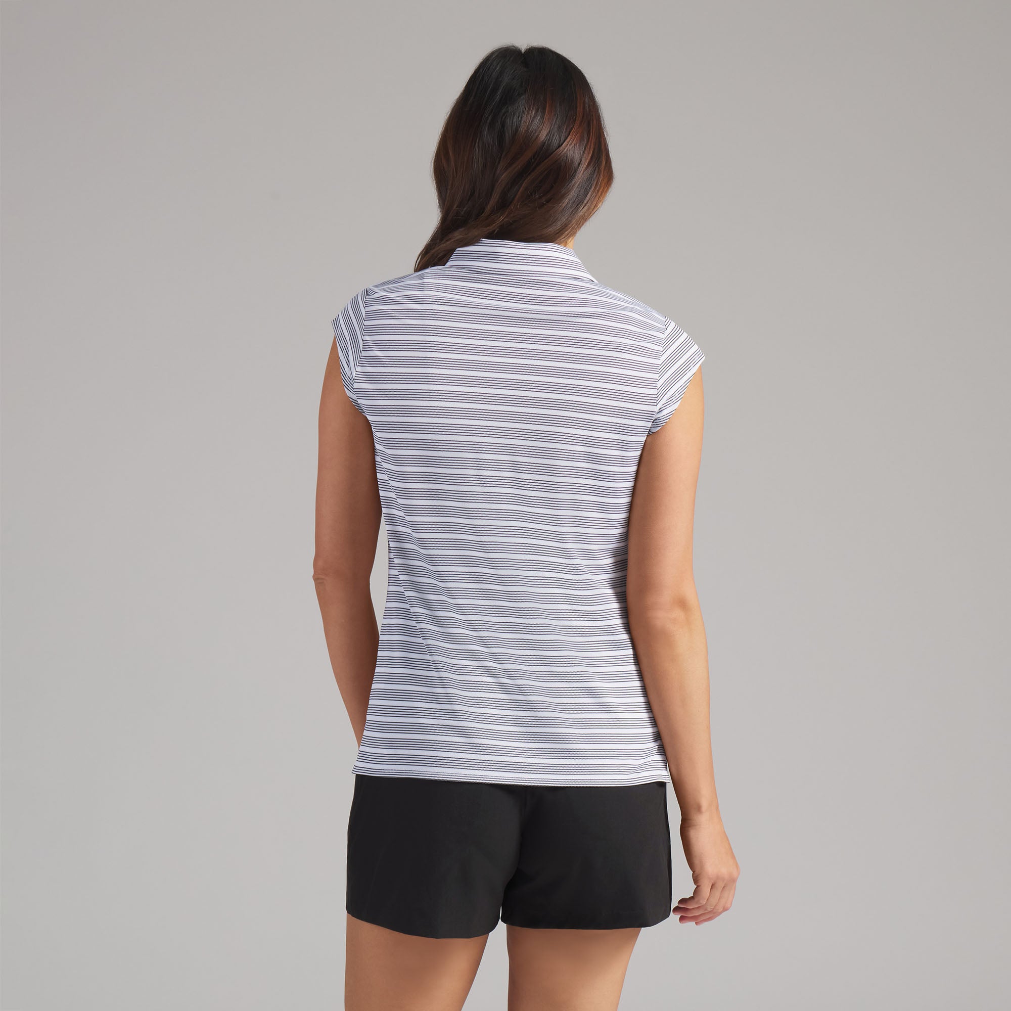 Women's Pique YD Stripe Cap Sleeve Golf Polo – PUMA Golf