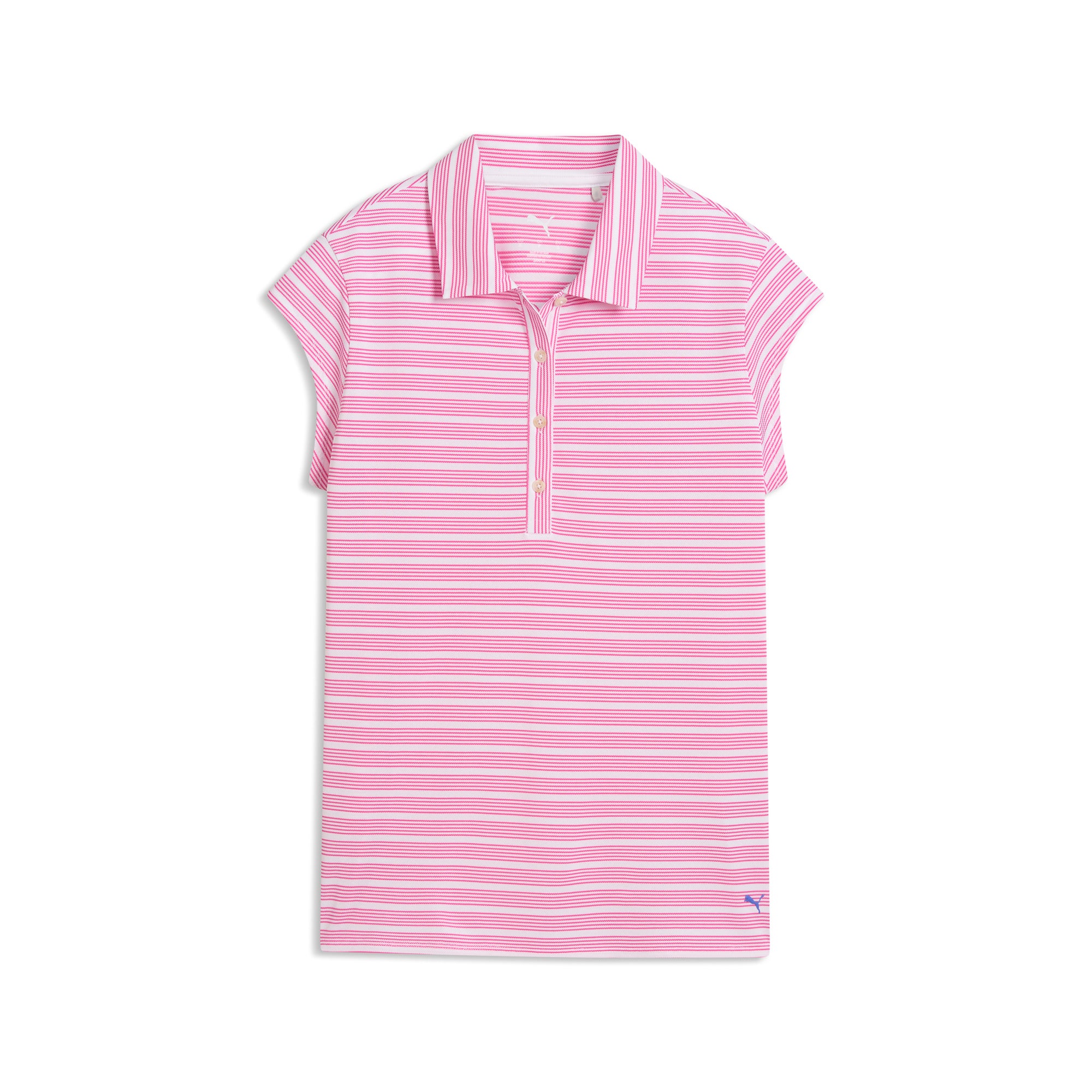 Women's Pique YD Stripe Cap Sleeve Golf Polo – PUMA Golf